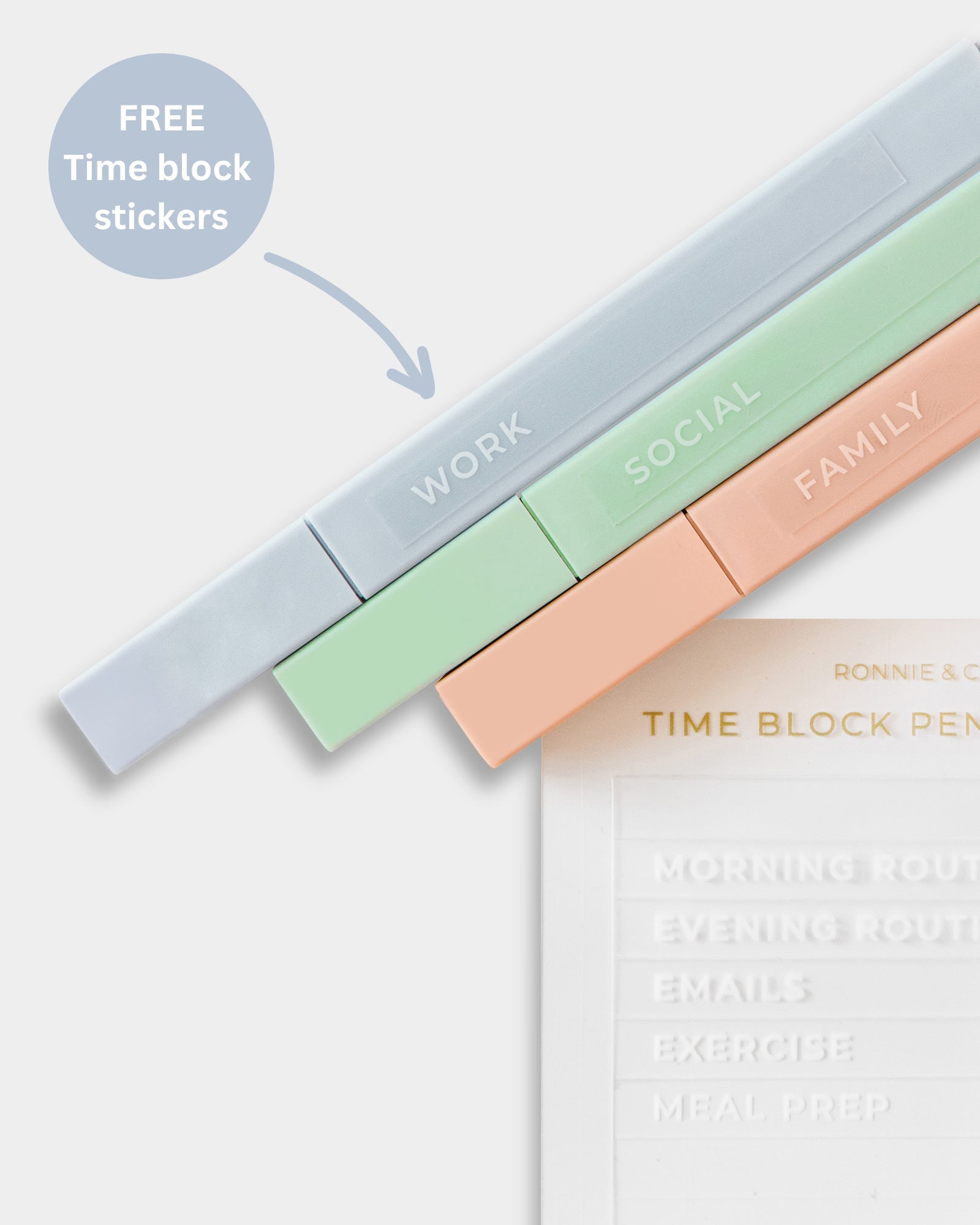 Soft Pastel Highlighters 6 pack