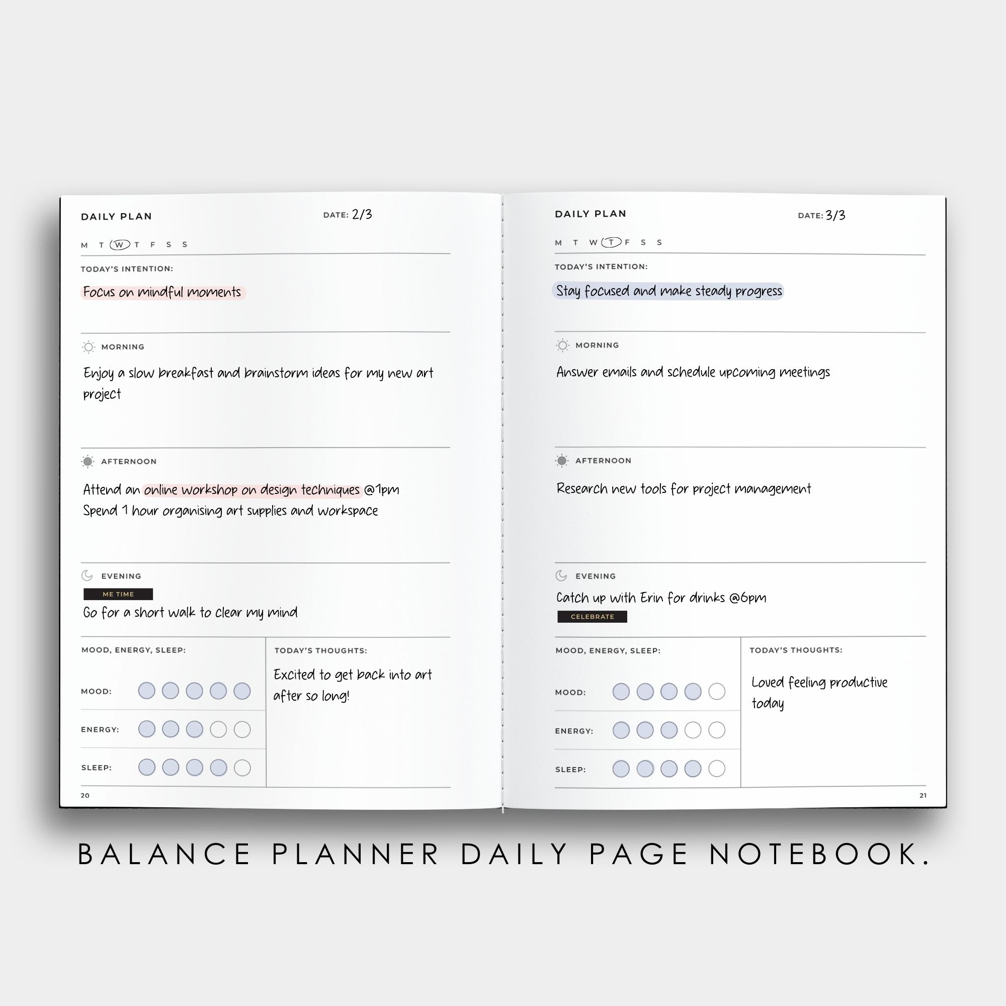 Monthly Planning - 12 x Notebook Bundle