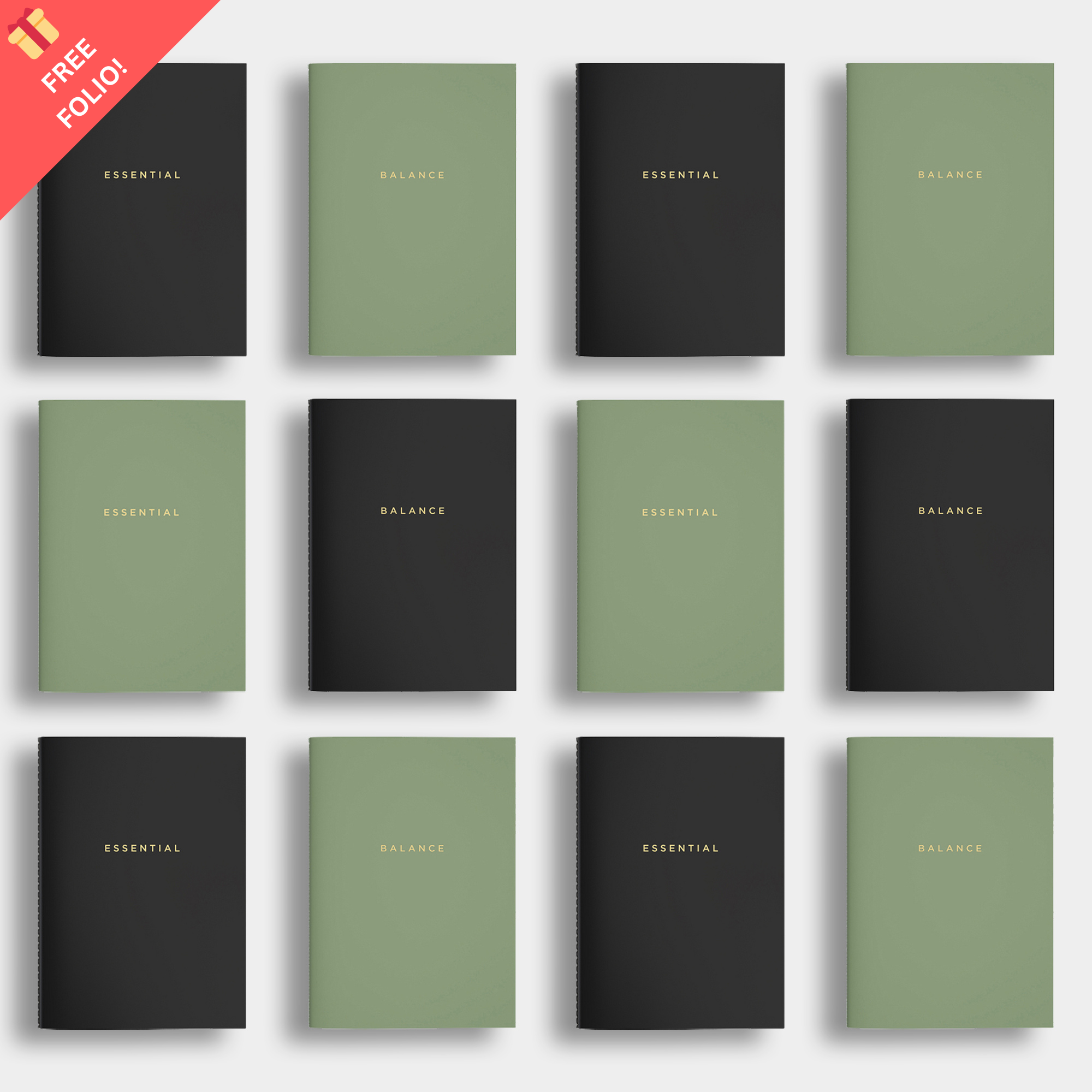 Monthly Planner Notebook Bundle
