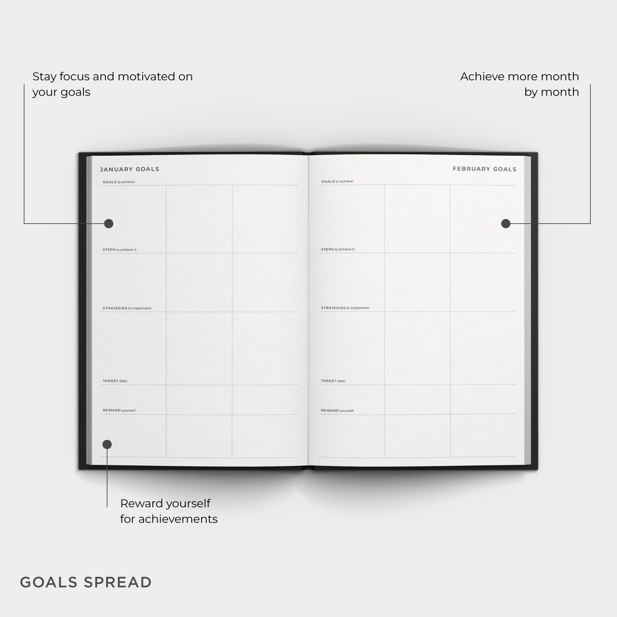2026 A4 Weekly Planner Diary