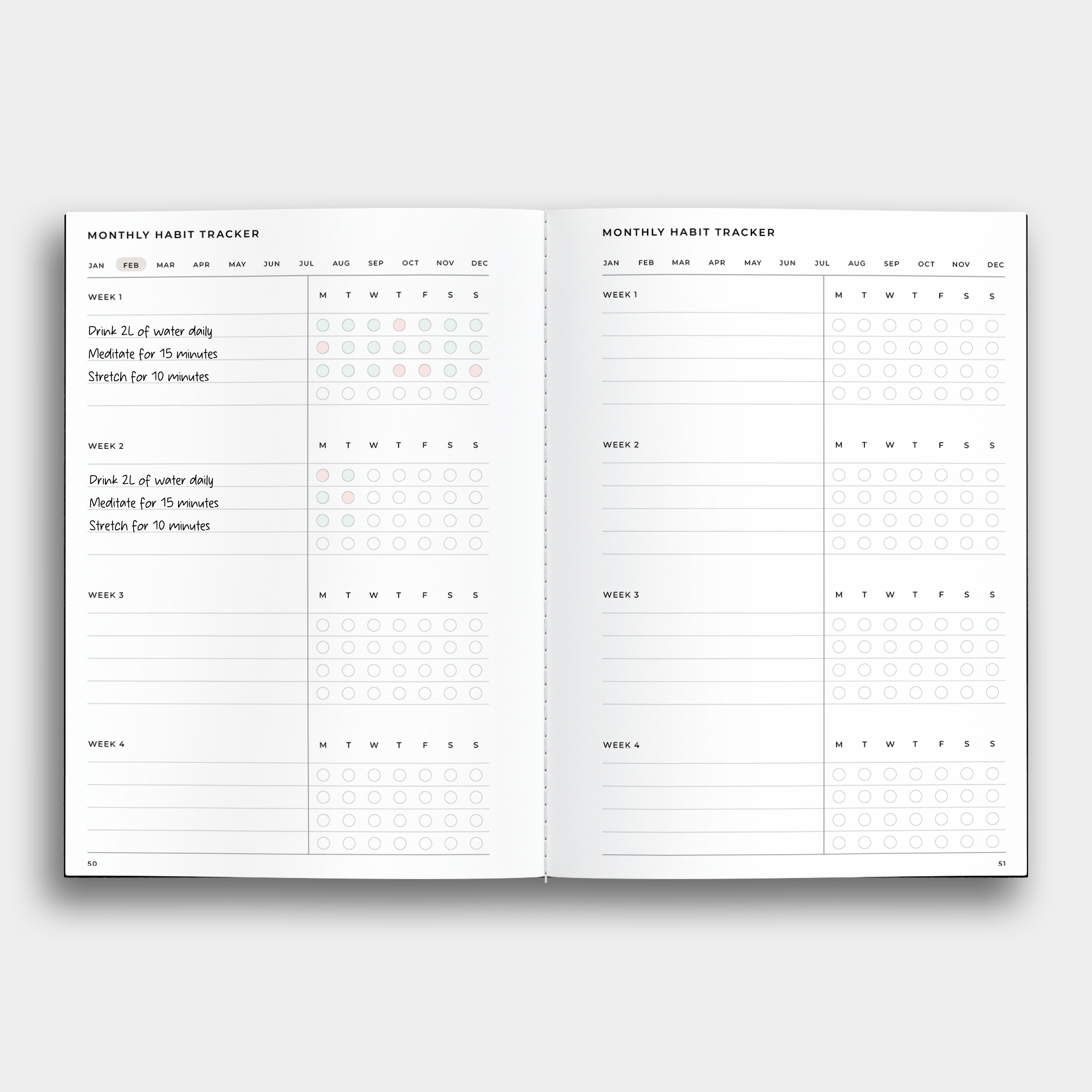 Habit Notebook 📅