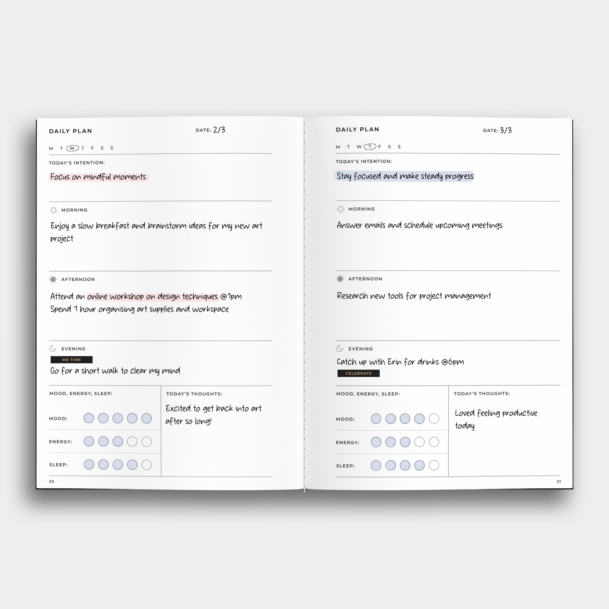 Balance Planner Notebook