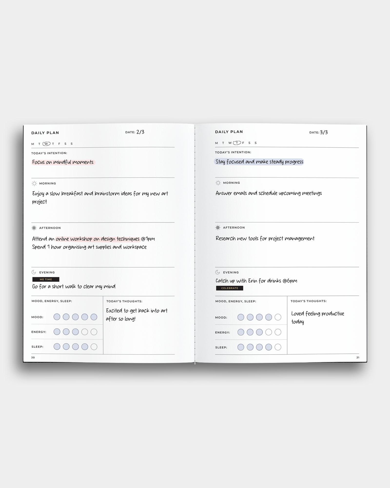 Balance Planner Notebook | For Calm 🧘