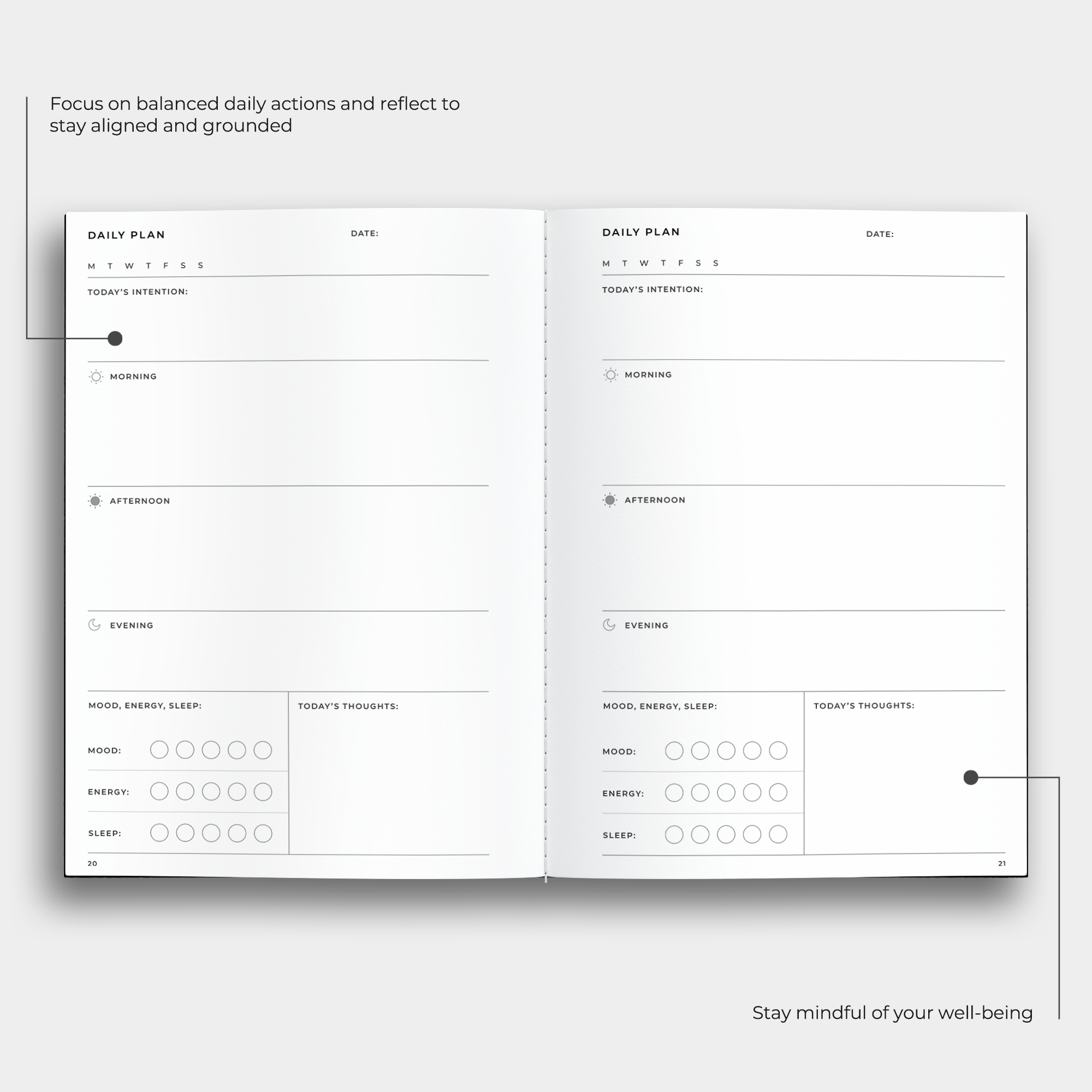 Balance Planner Notebook