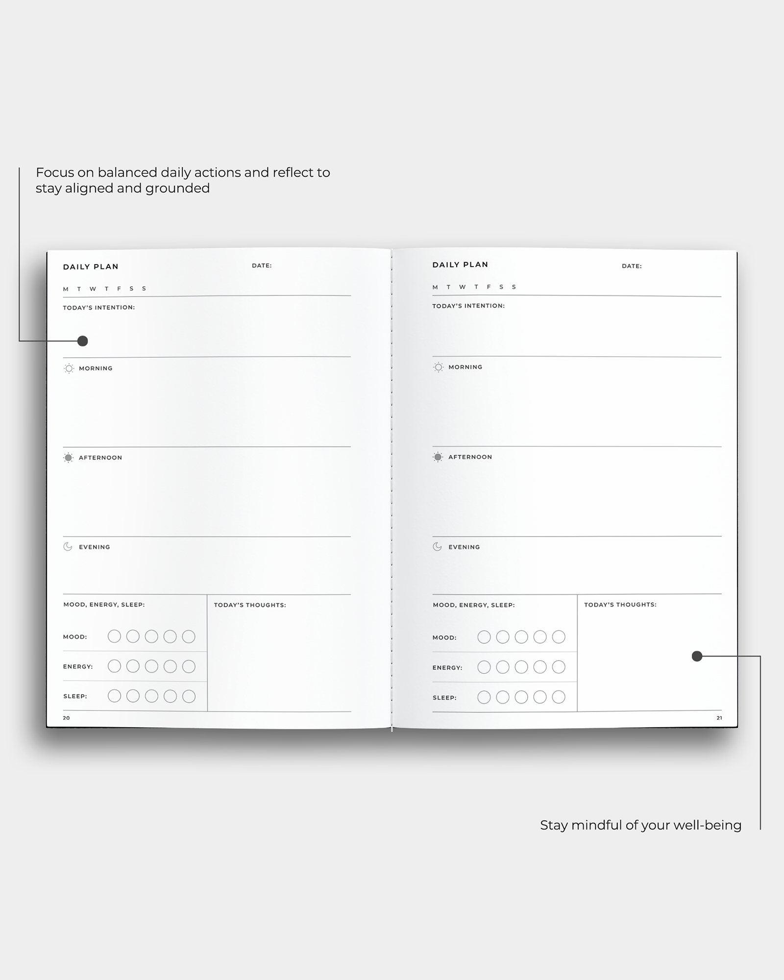 Balance Planner Notebook | For Calm 🧘