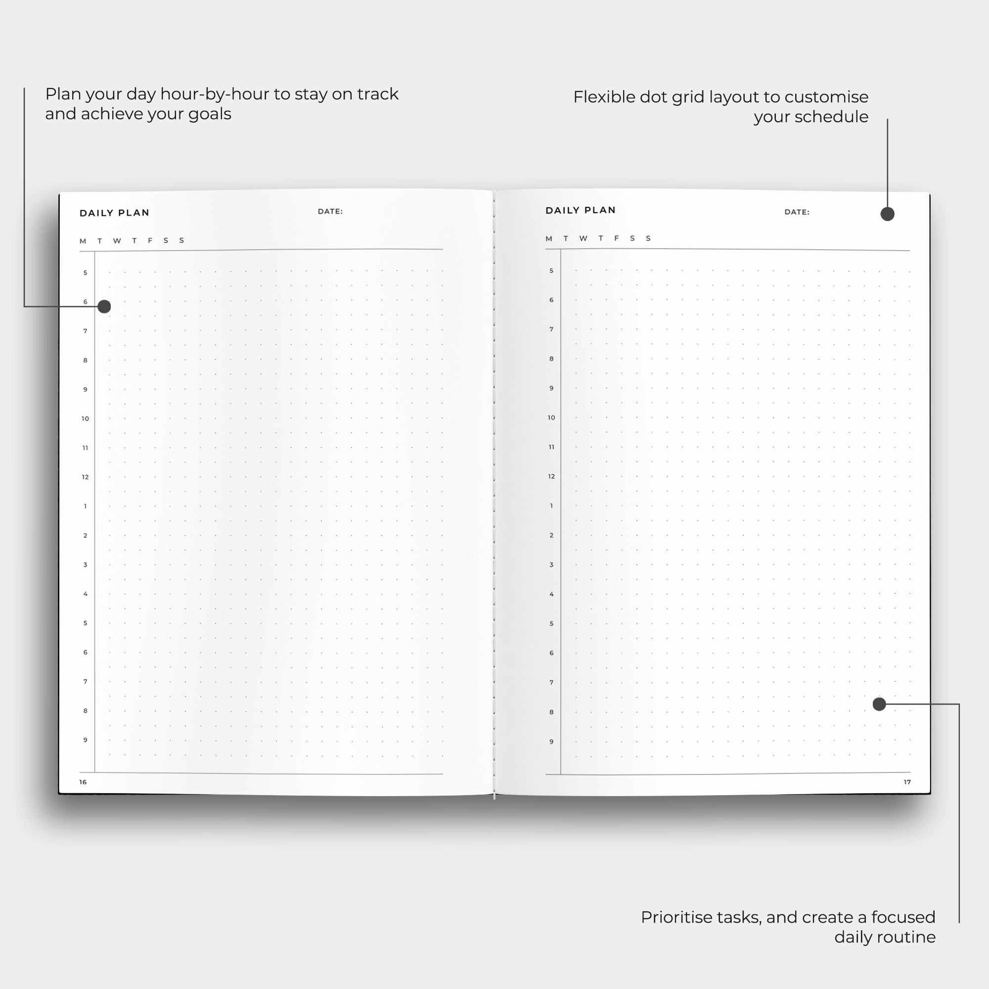 Essential Planner Notebook | For Focus ✅