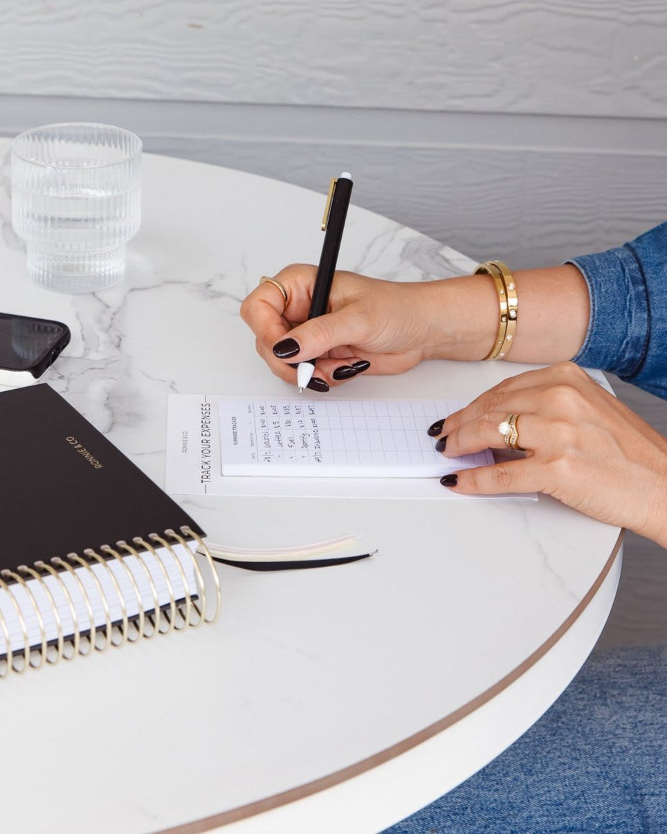 Expense Tracker Sticky Notes