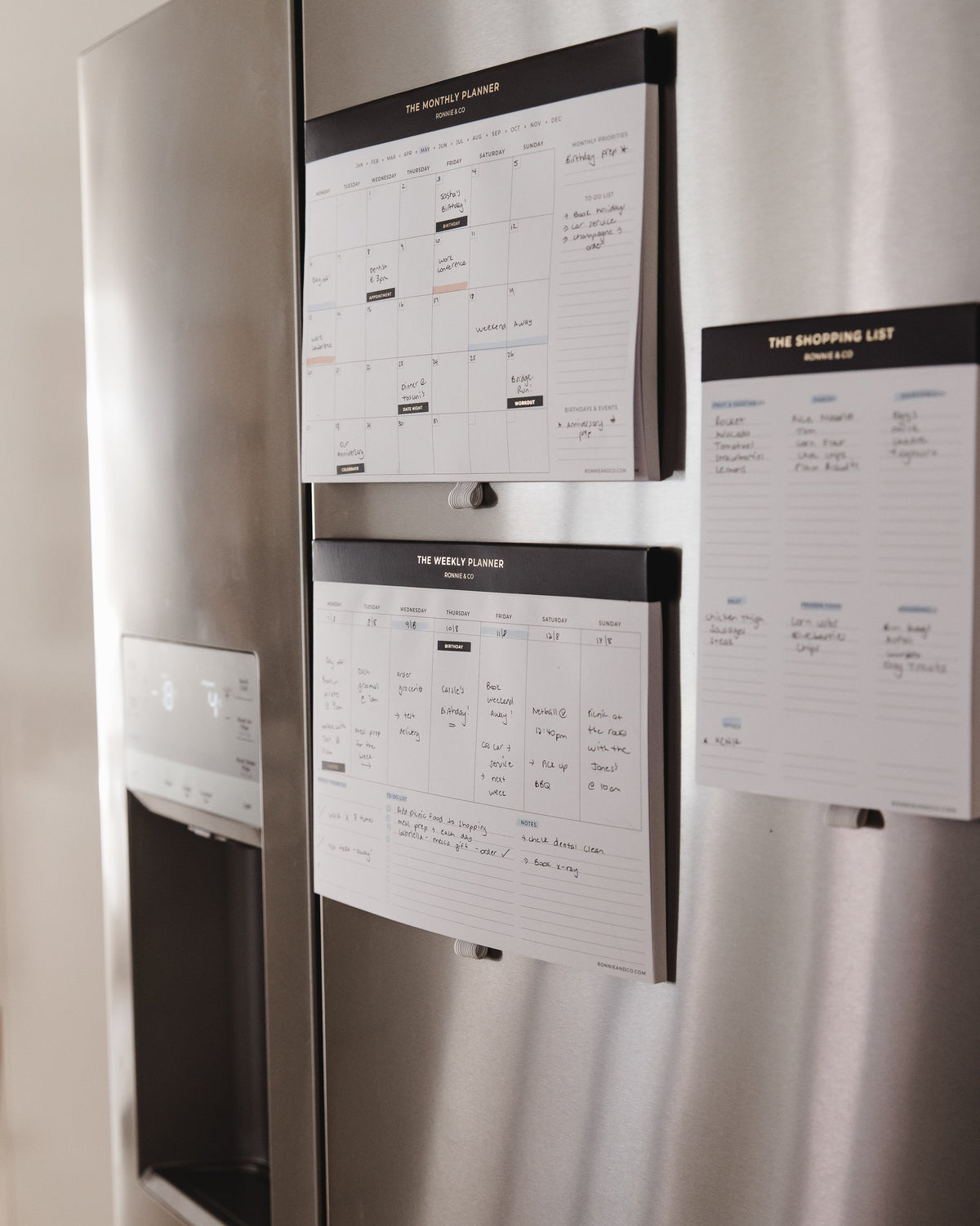 Magnetic Weekly Planner Pad