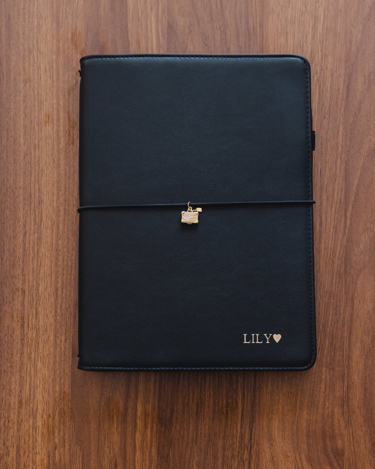 Folio Pink Heart Luggage Charm