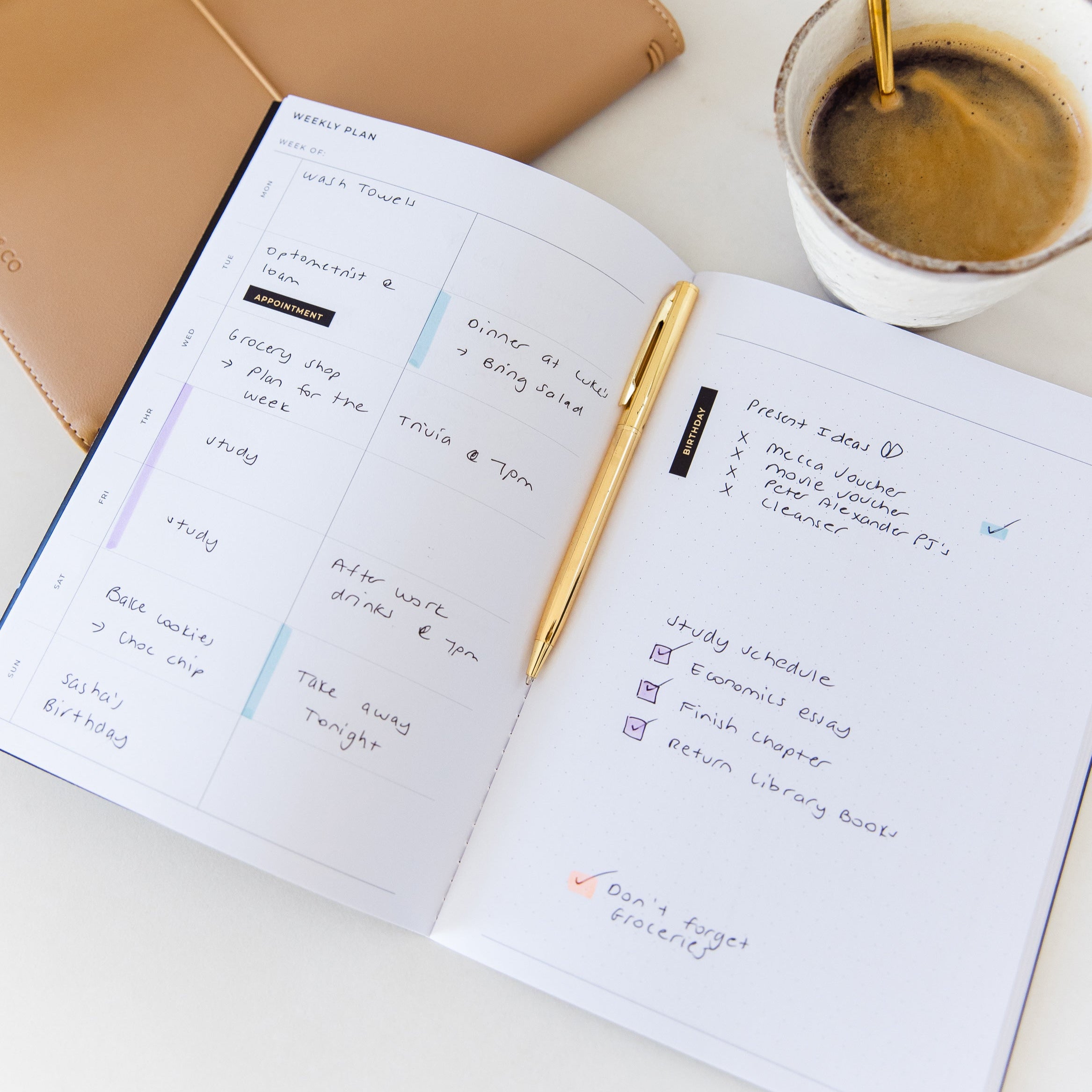 Essential Planner Notebook | For Focus ✅