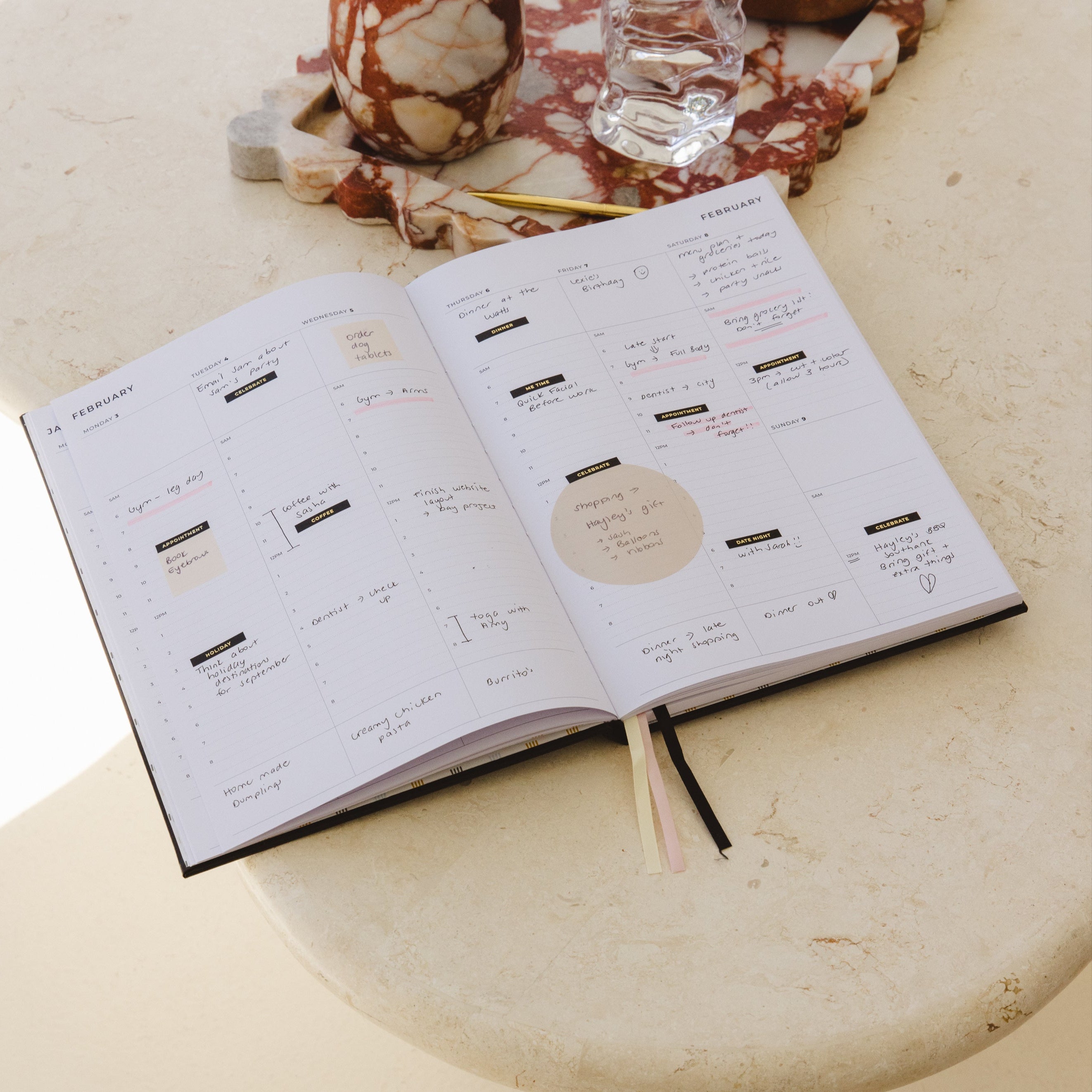 2026 A4 Weekly Planner Diary