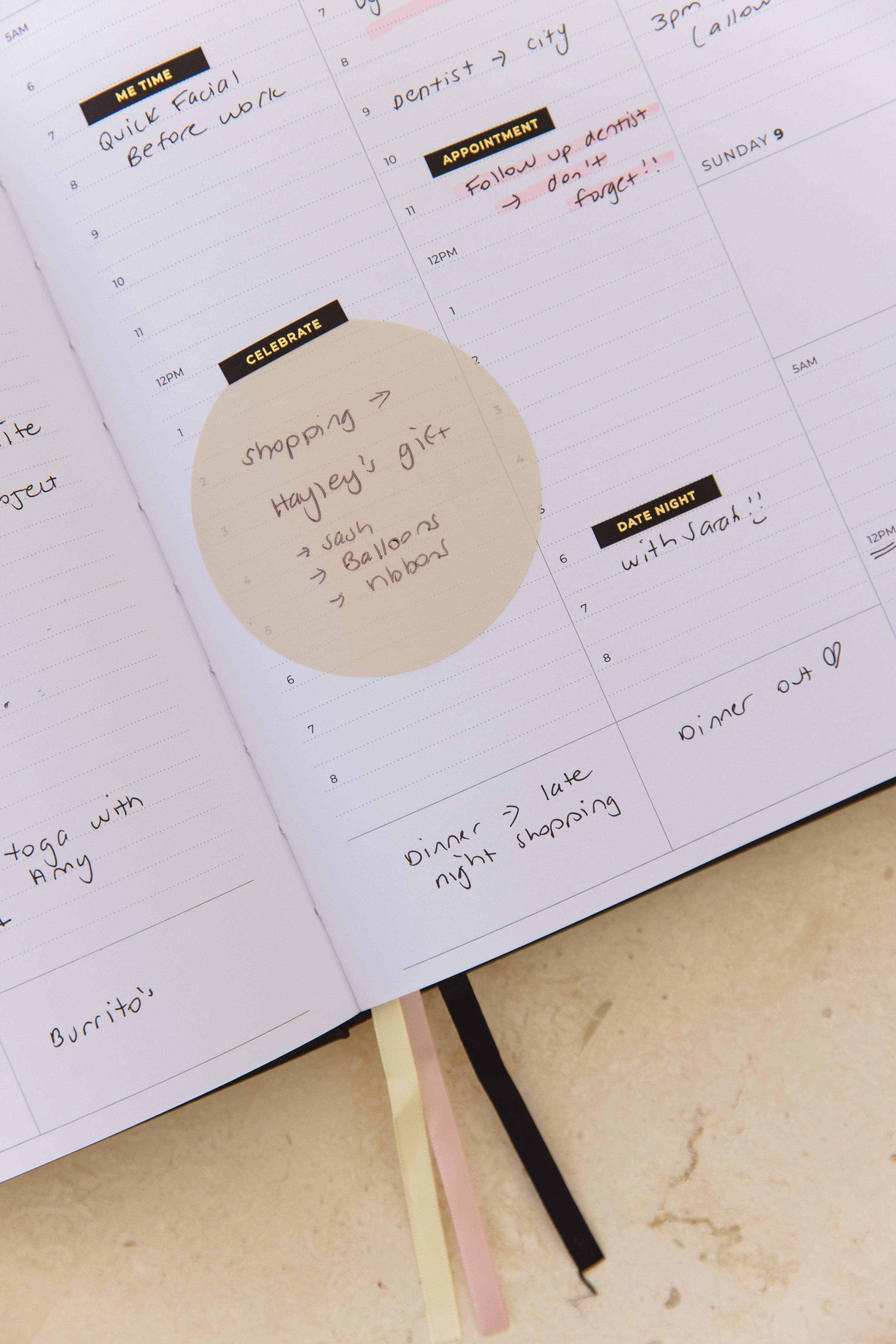 2026 A4 Weekly Planner Diary