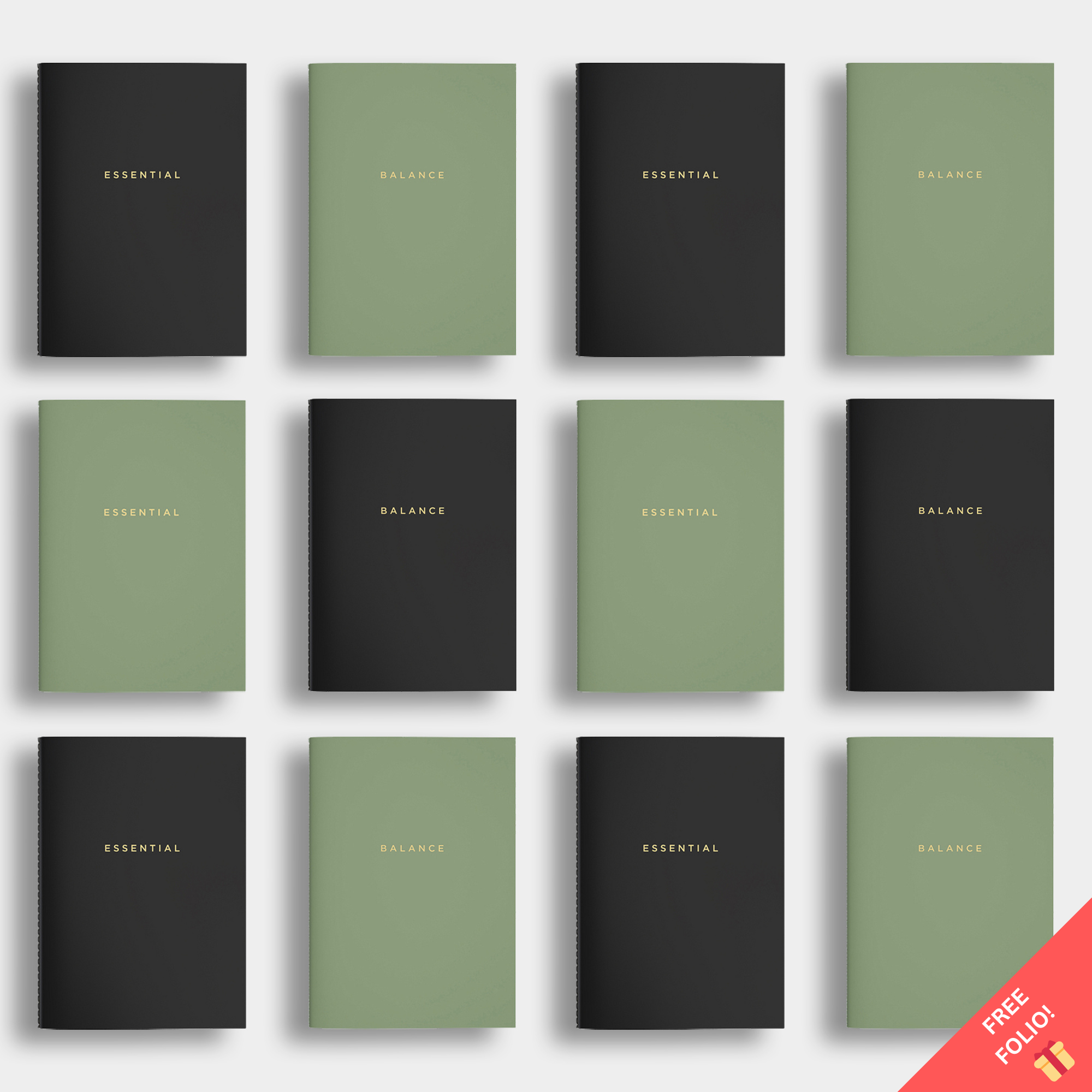 Monthly Planner Notebook Bundle