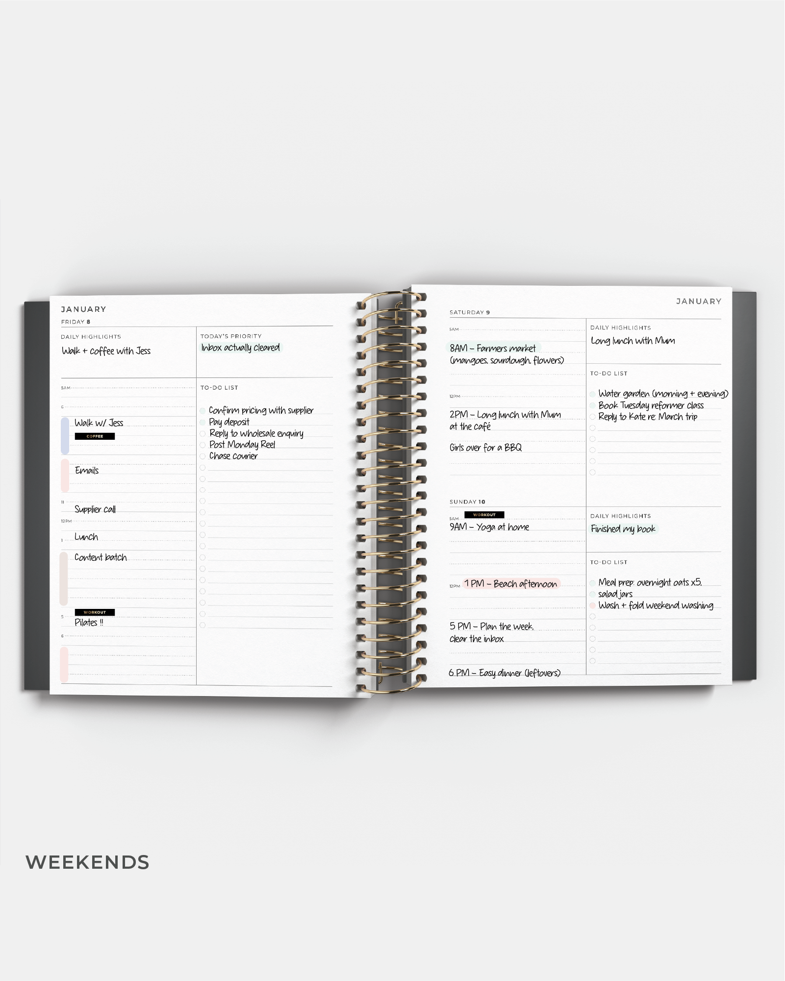 2027 Daily Planner | PRE-ORDER