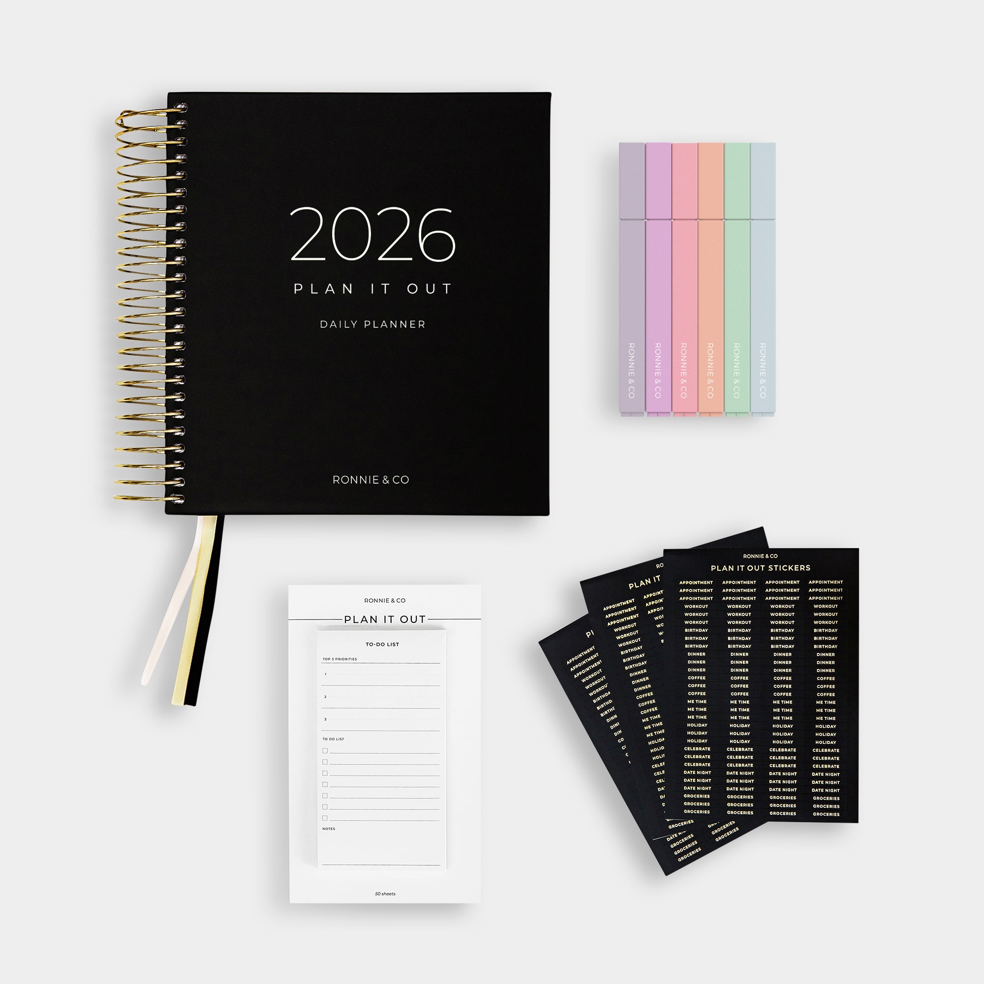 [PERFECTLY IMPERFECT]  2026 Ultimate Daily Planner Bundle