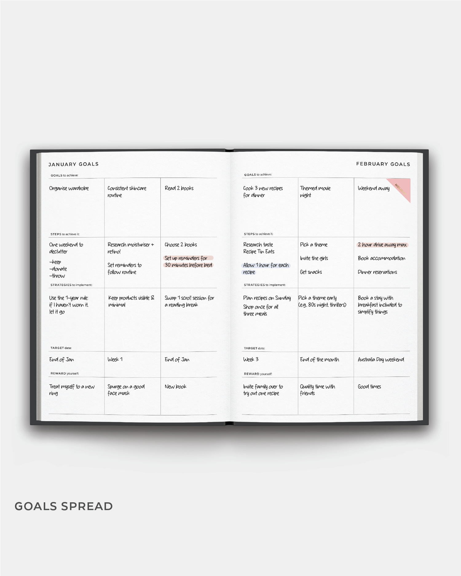 2027 A5 Weekly Planner Diary  | PRE-ORDER