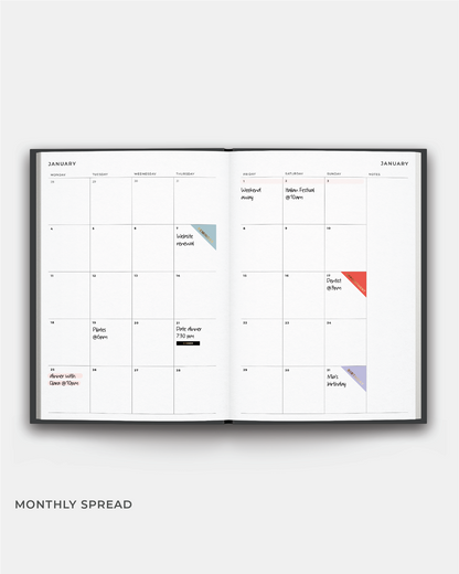 2027 A5 Weekly Planner Diary  | PRE-ORDER