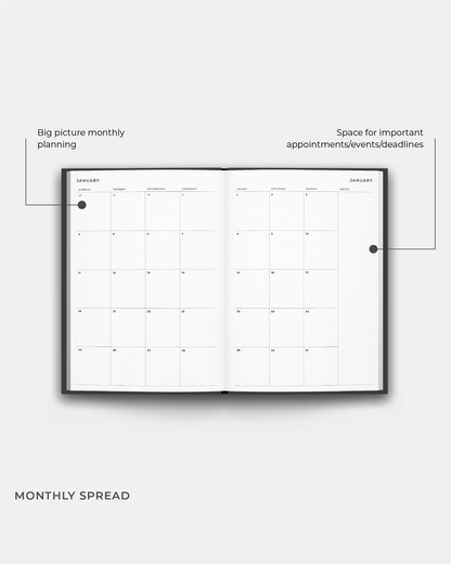 2027 A5 Weekly Planner Diary  | PRE-ORDER