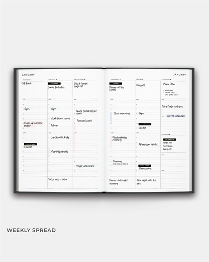 2027 A5 Weekly Planner Diary  | PRE-ORDER