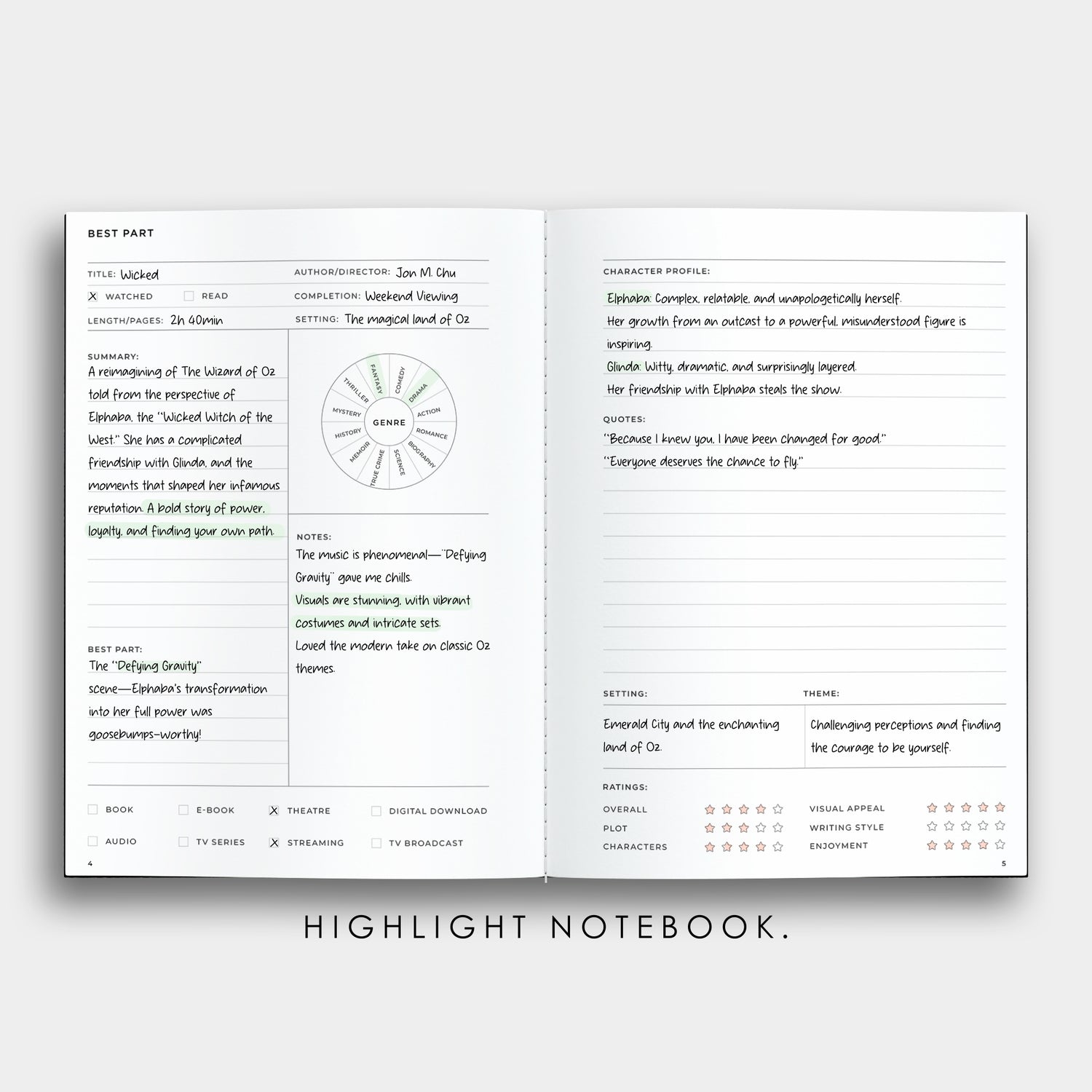 The Everything Notebook  Bundle