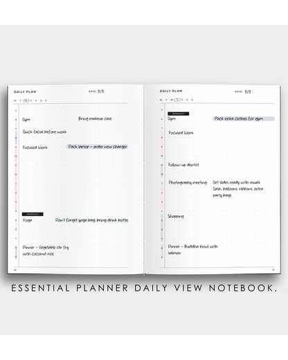 Monthly Planner Notebook Bundle
