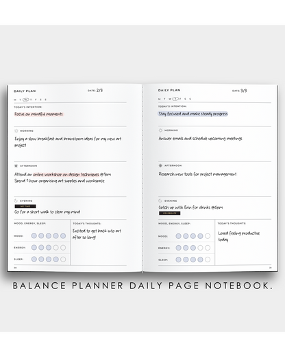 Monthly Planner Notebook Bundle