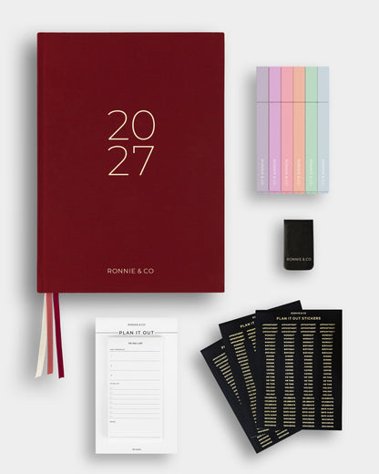 2027 Ultimate A4 Weekly Planner Bundle