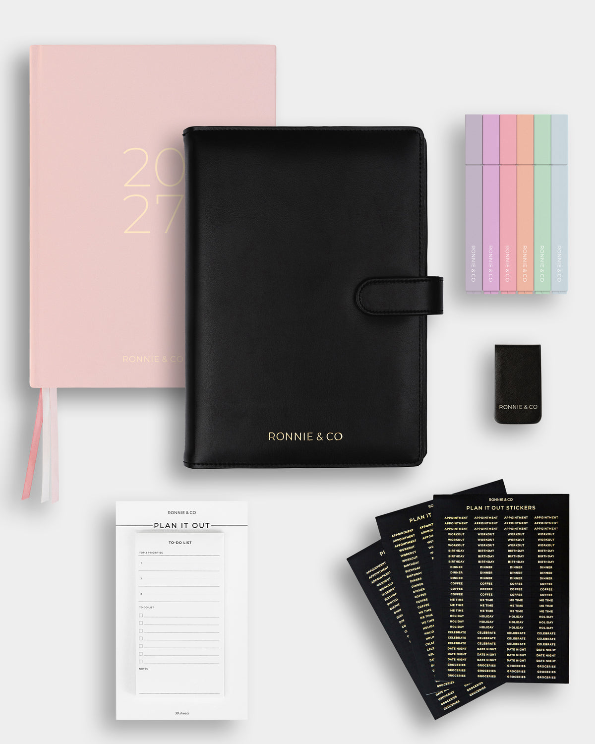 2027 Ultimate A5 Weekly Planner Bundle