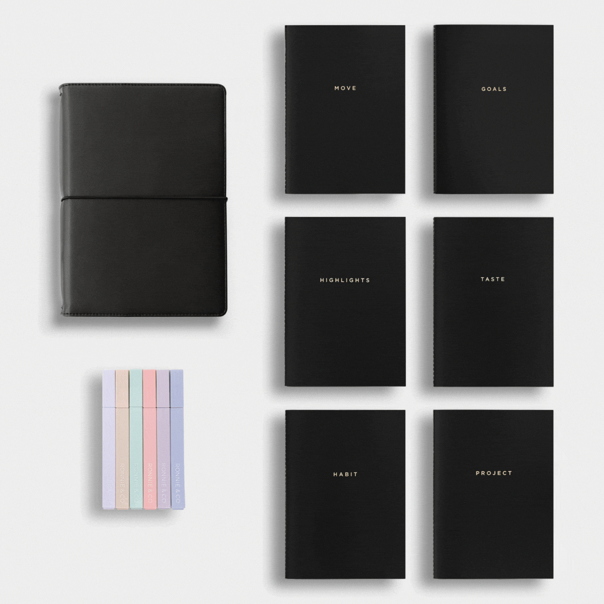 Study Notebook Kit Companion Notebook Kit - Build Your Bundle – Ronnie & Co