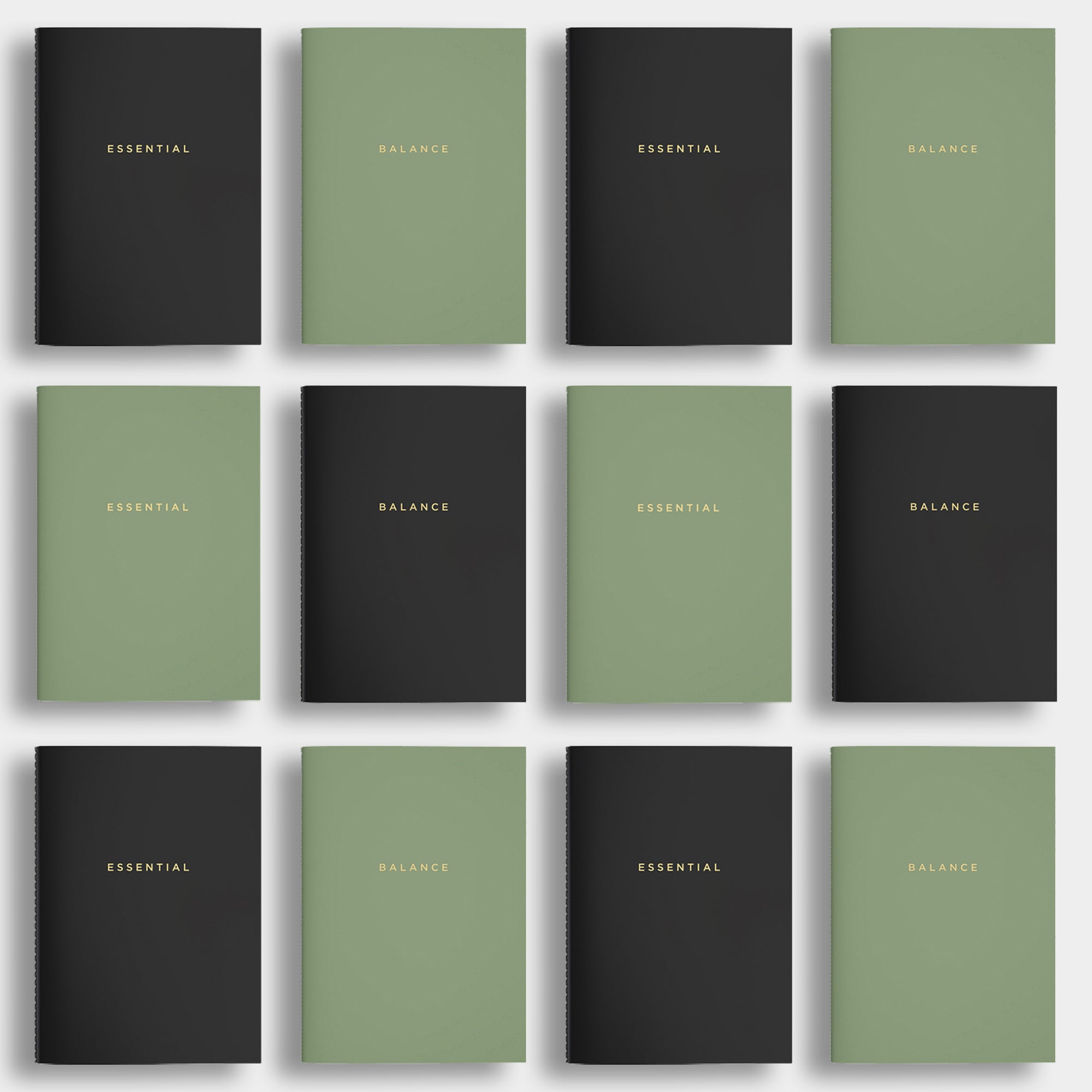Monthly Planning - 12 x Notebook Bundle
