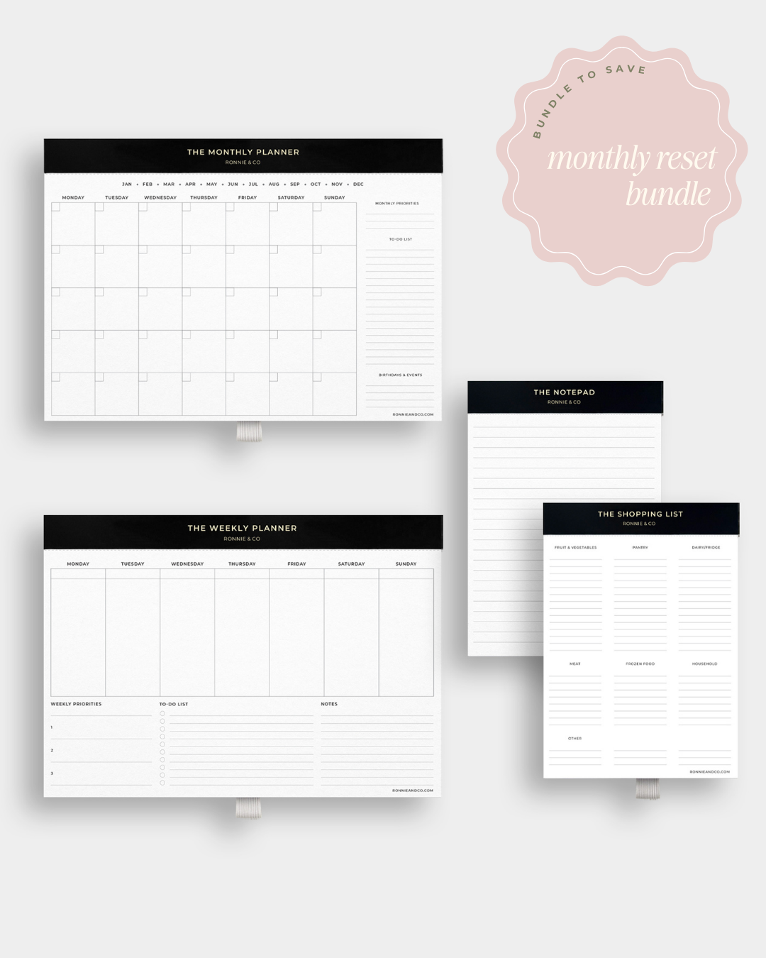 The Monthly Reset Bundle