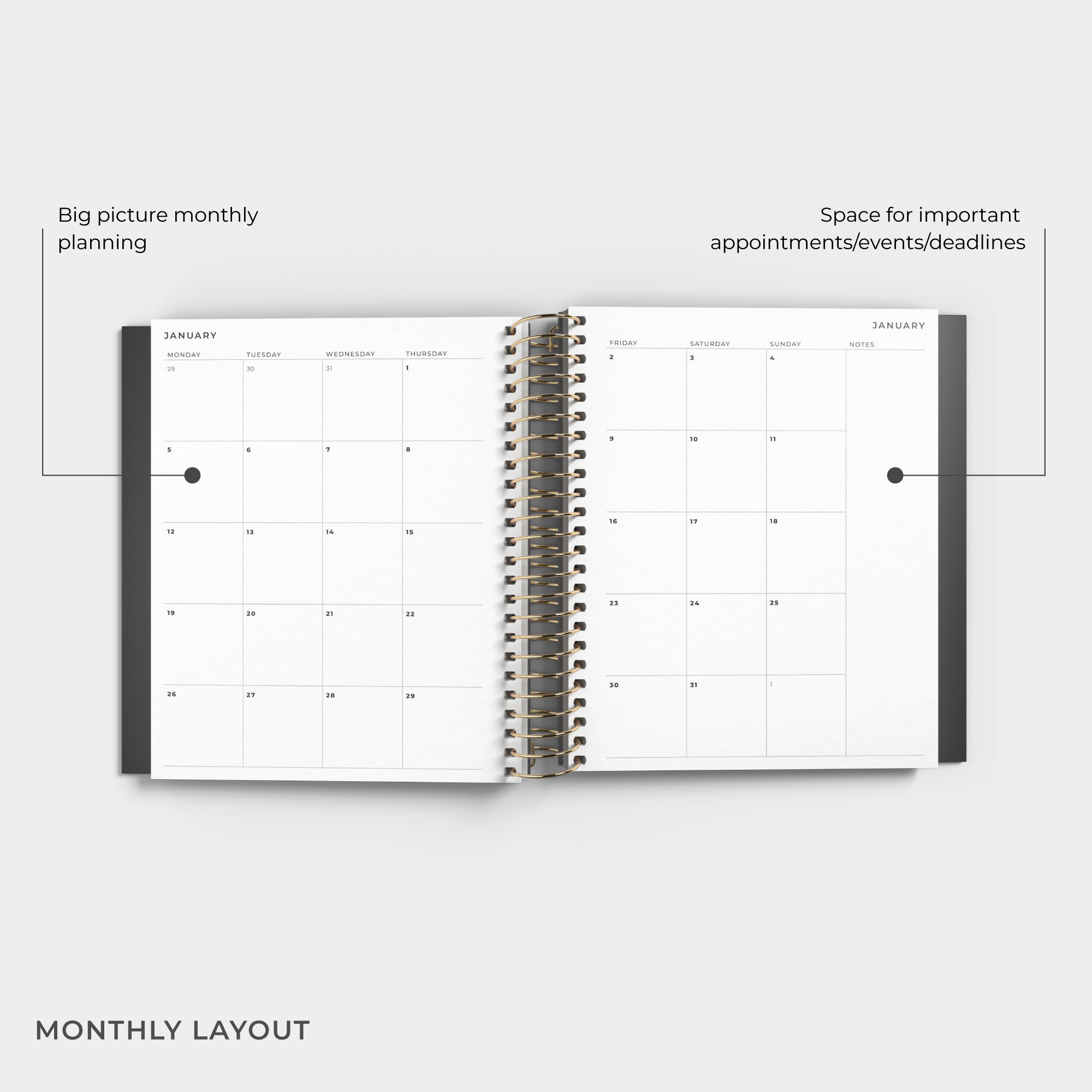 [PERFECTLY IMPERFECT]  2026 Daily Planner