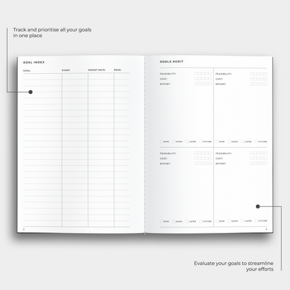Goals Notebook