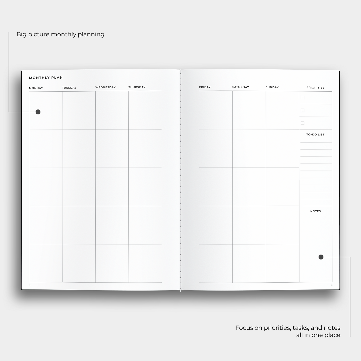 Balance Planner Notebook