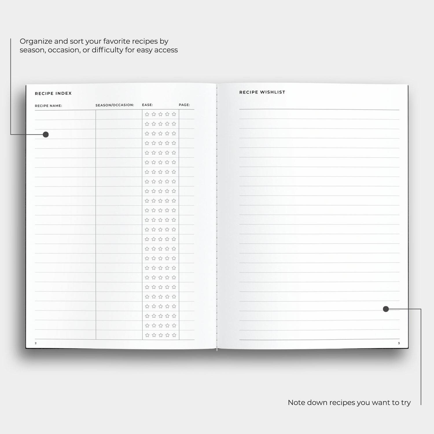 Taste Notebook
