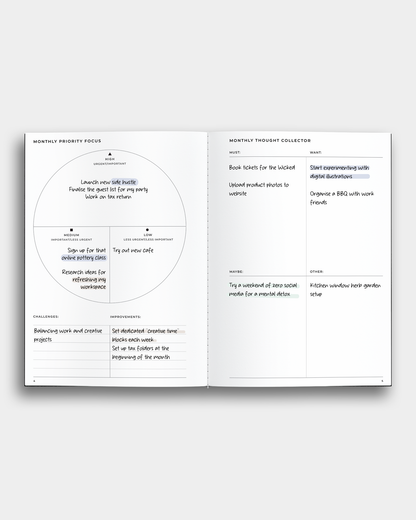 Essential Planner Notebook | For Focus ✅