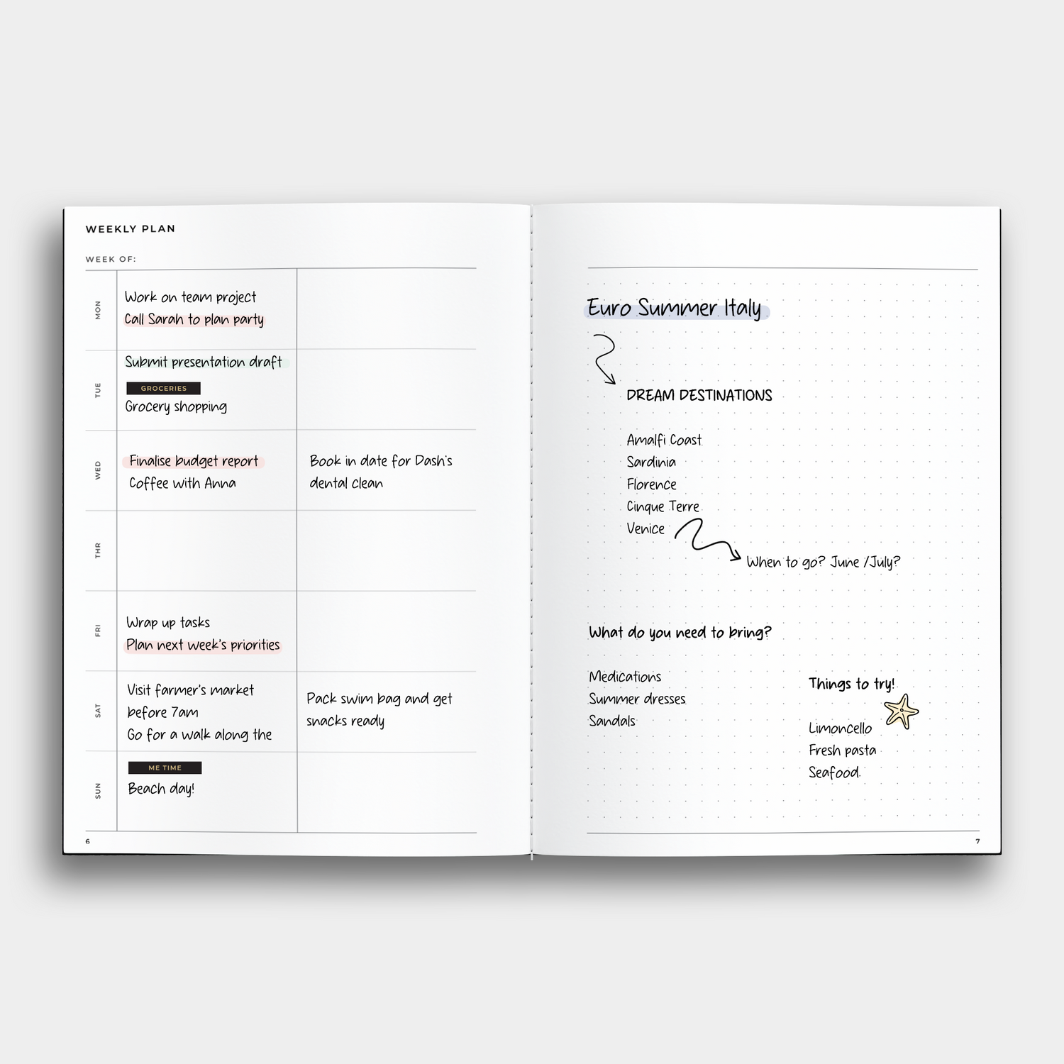 Essential Planner Notebook
