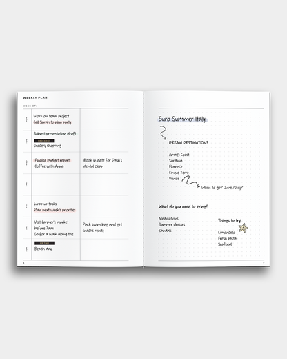 Essential Planner Notebook | For Focus ✅