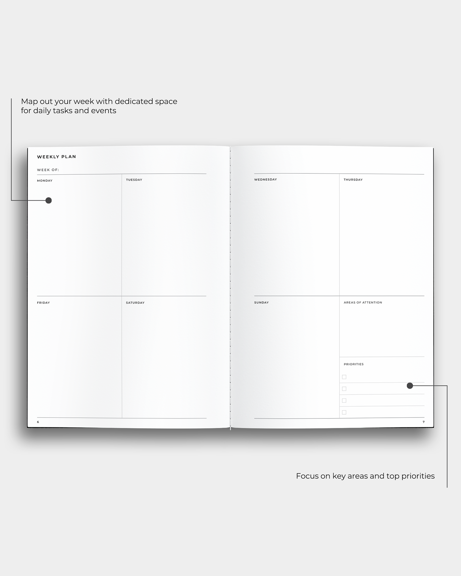 Balance Planner Notebook | For Calm 🧘