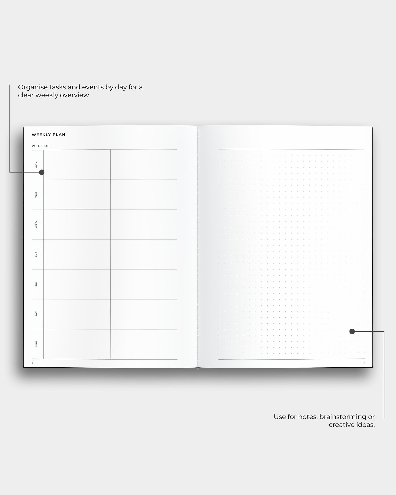 Essential Planner Notebook | For Focus ✅