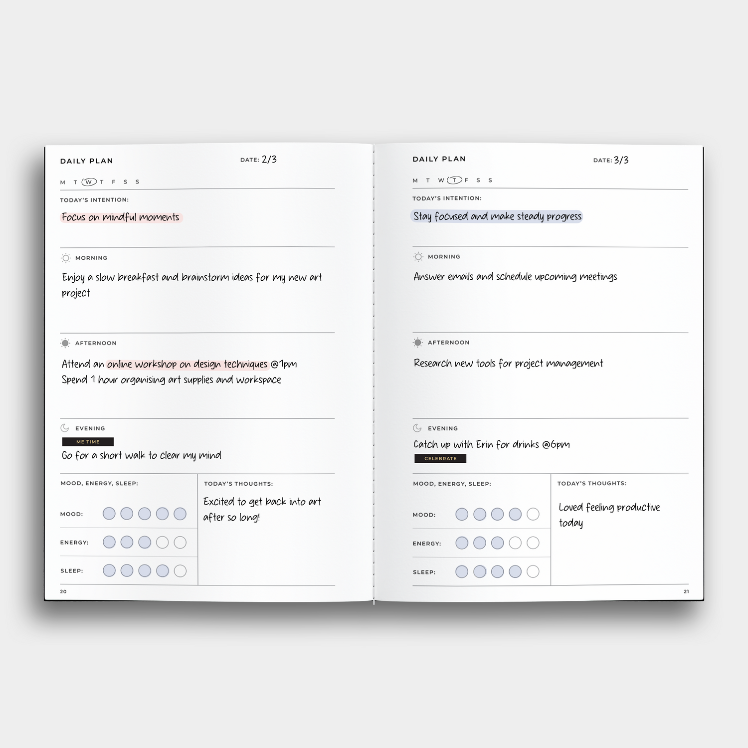 Balance Planner Notebook