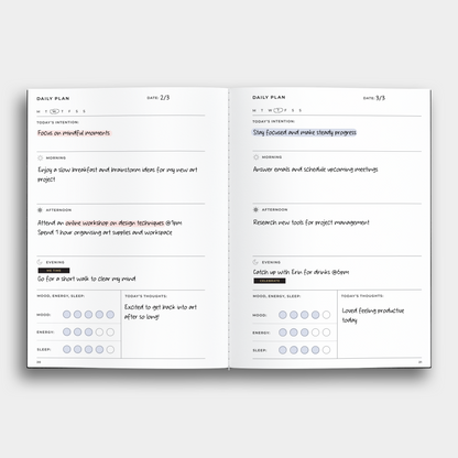Balance Planner Notebook
