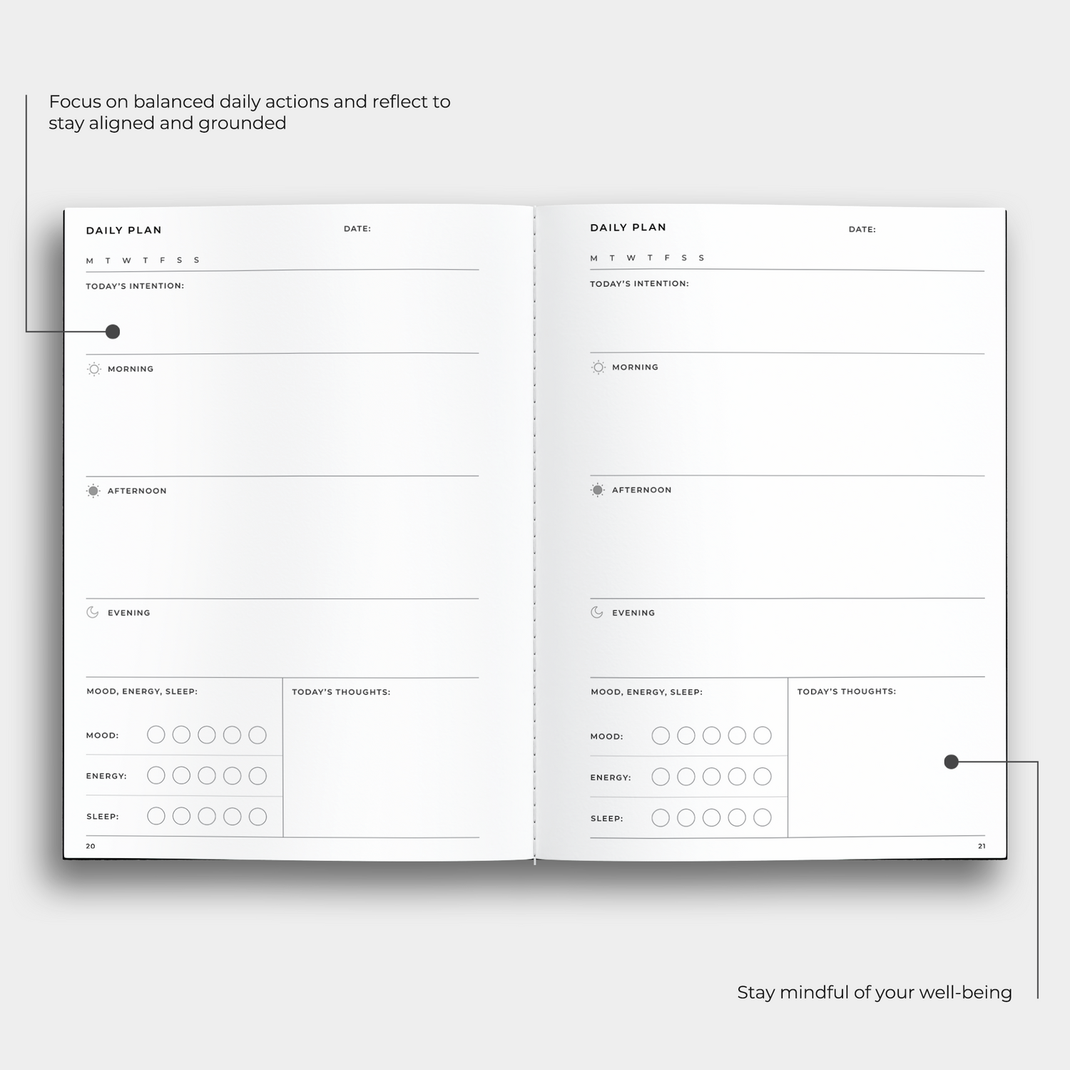 Balance Planner Notebook