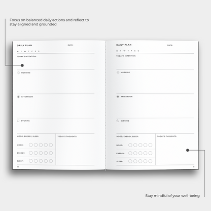 Balance Planner Notebook