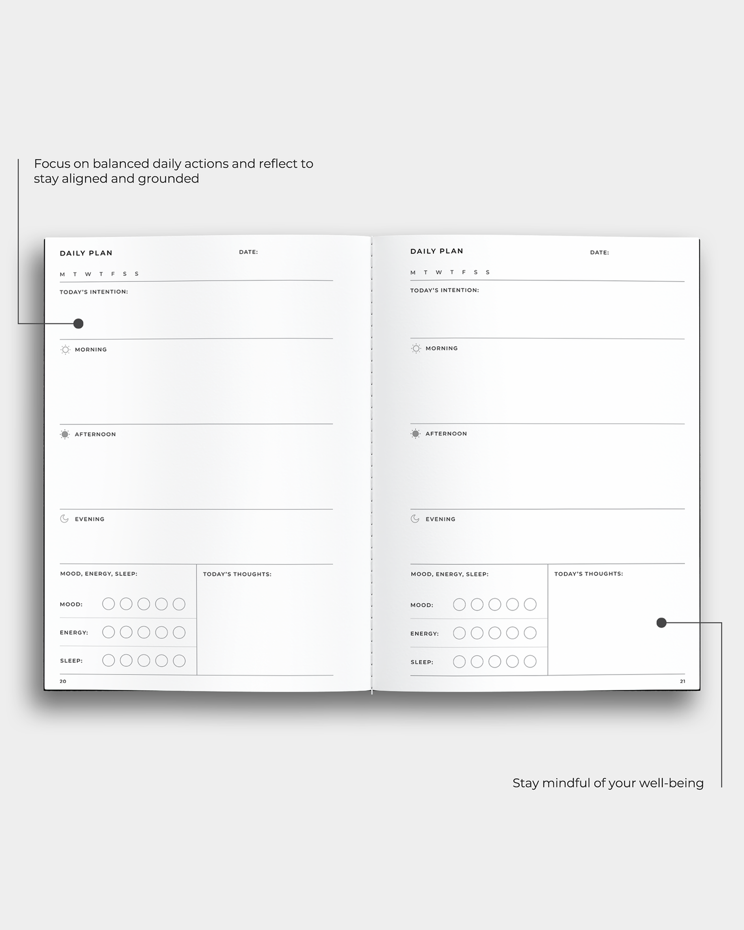 Balance Planner Notebook | For Calm 🧘