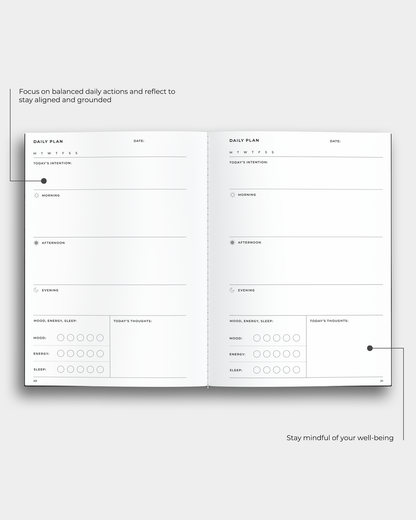Balance Planner Notebook | For Calm 🧘