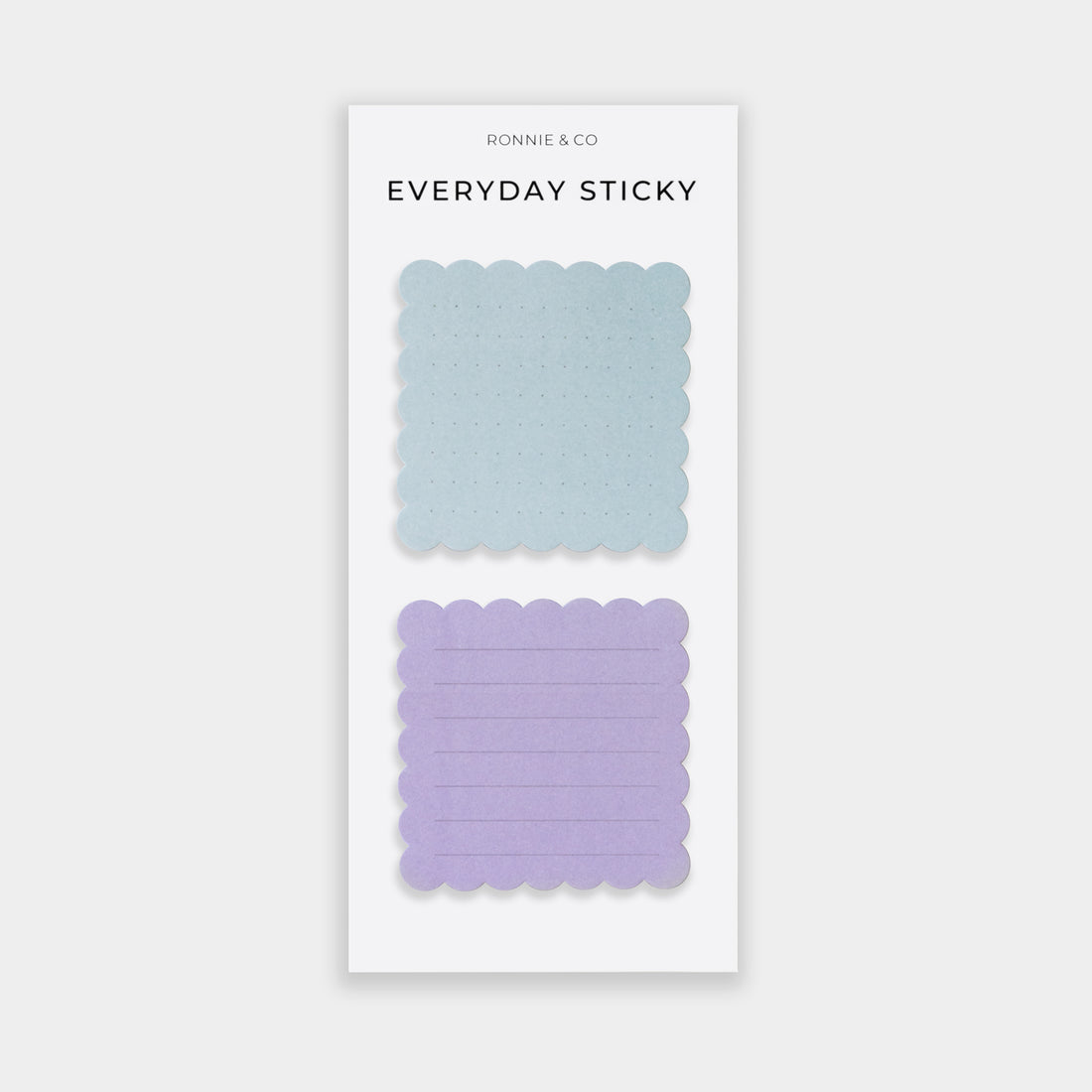 Everyday Sticky Note - Scalloped Edge