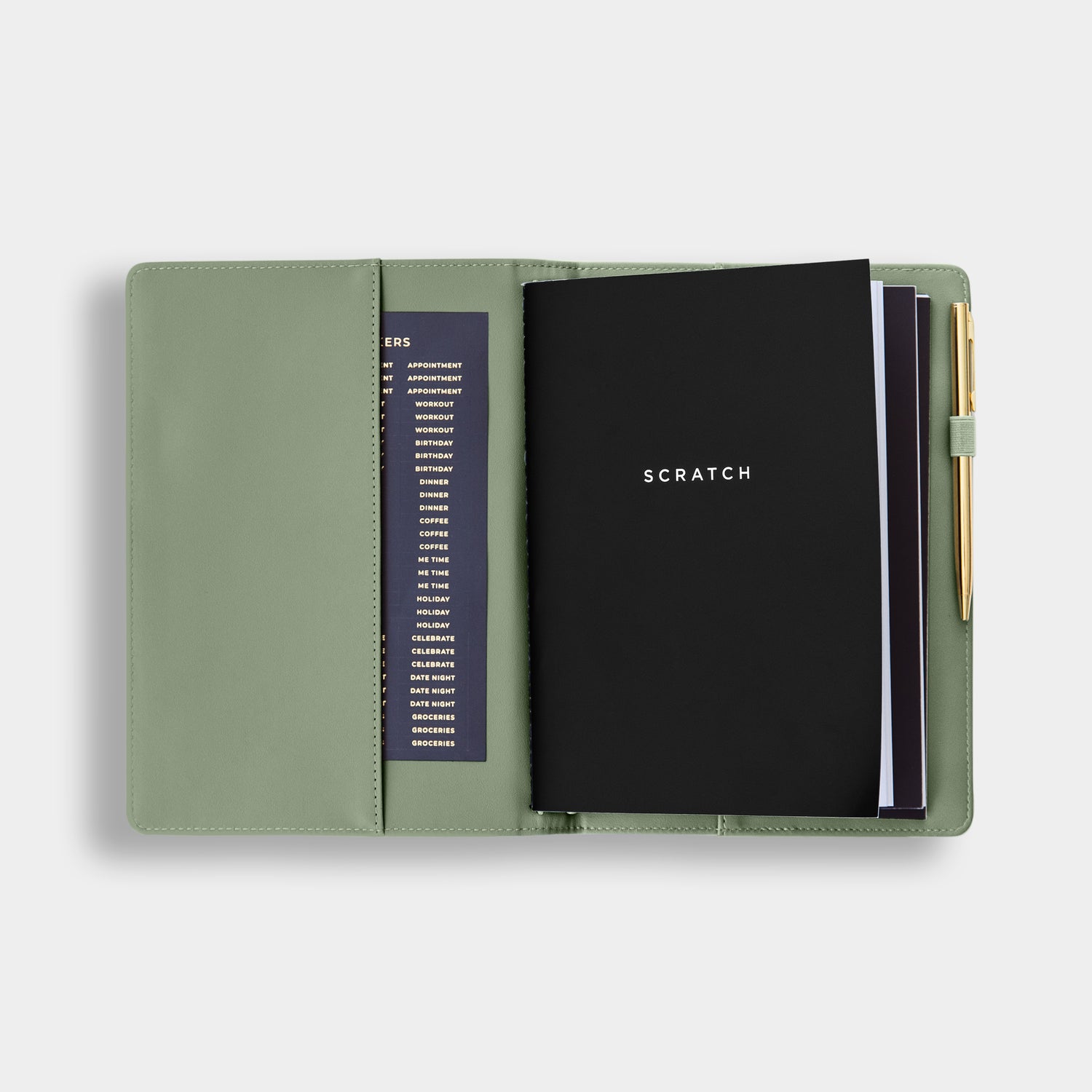 Loop Notebook Folio - Matcha