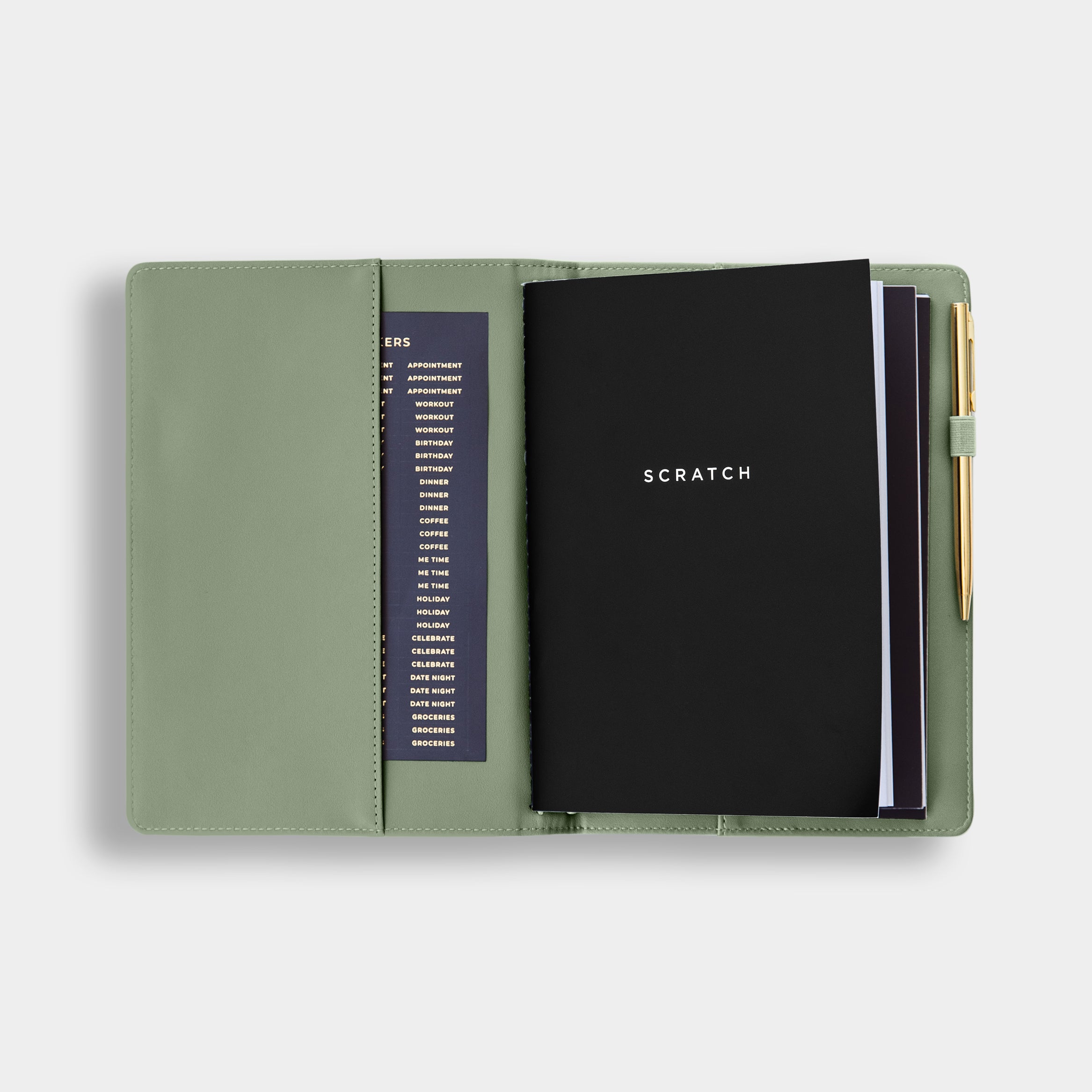 Loop Notebook Folio - Matcha