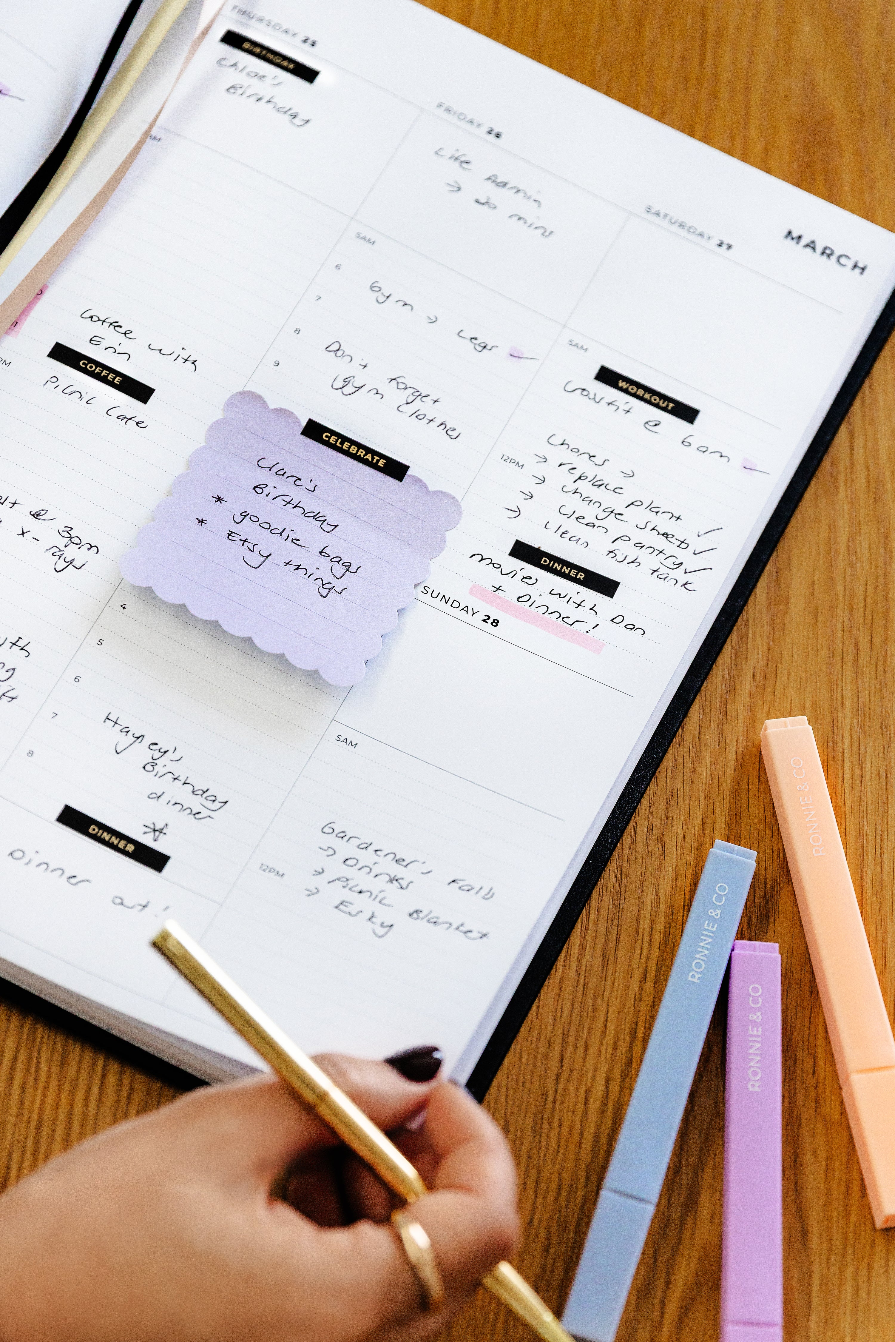2027 A4 Weekly Planner Diary  | PRE-ORDER